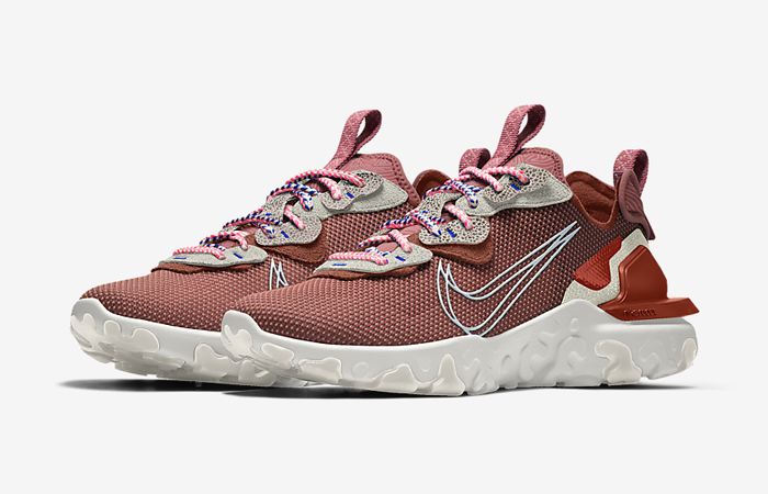 Nike React Vision By You Multi Womens CT3618-991 front corner 02
