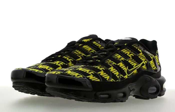 nike tn air max yellow