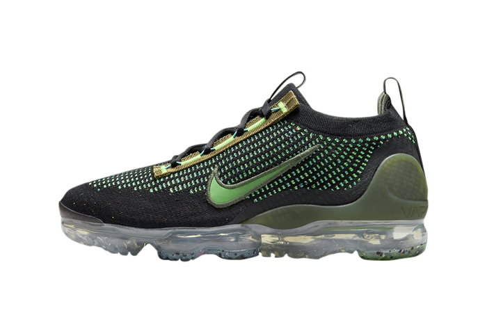 Nike Vapormax Flyknit 2021 Black Volt DQ7640-001 featured image