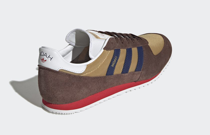 Noah adidas Vintage Runner Brown GZ6607 back corner