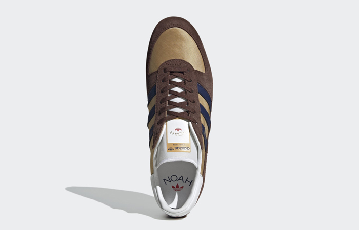 Noah adidas Vintage Runner Brown GZ6607 up