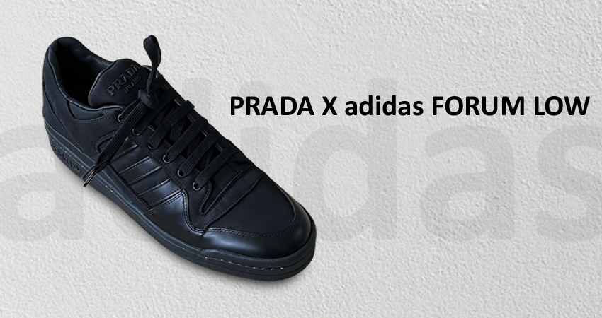 Adidas x Prada Forum High Re Nylon Black