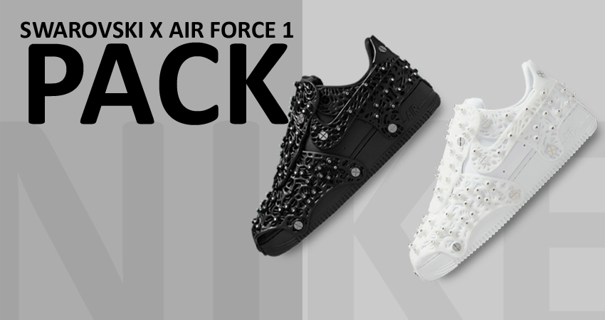 Swarovski x Nike Air Force 1 Pack with Crytals Unveiled featured image