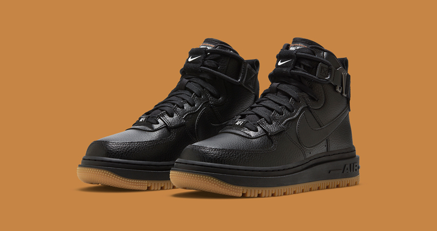 Winter Ready Nike Air Force 1 High Utility Releasing in Black and White 06