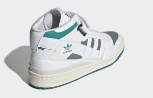 adidas Forum Mid White Eqt Green GZ6336 back corner