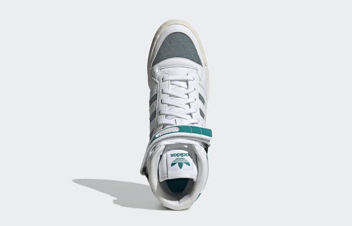 adidas Forum Mid White Eqt Green GZ6336 up