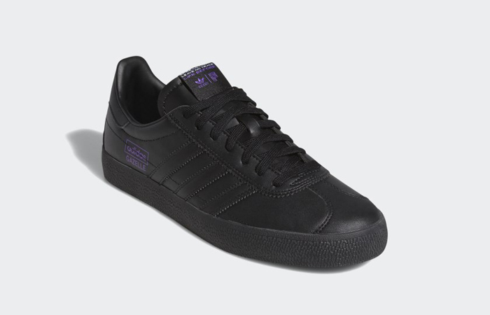 adidas Paradigm Gazelle Adv Core Black GV9850 front corner