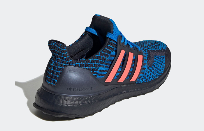 adidas Ultra Boost 5.0 DNA Black Blue GZ1350 back corner