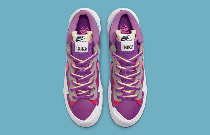 sacai Kaws Nike Blazer Low Dark Purple DM7901-500 - Where To Buy - Fastsole