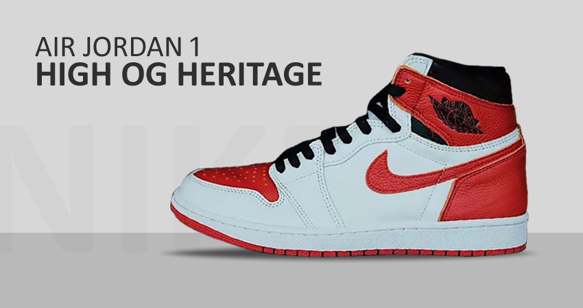 Air Jordan 1 High Heritage First Look featured image