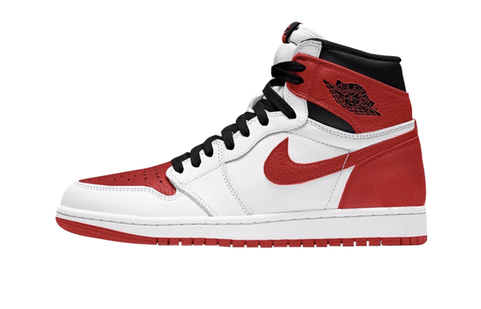 Air Jordan 1 High Heritage White Red 555088-161 - Fastsole