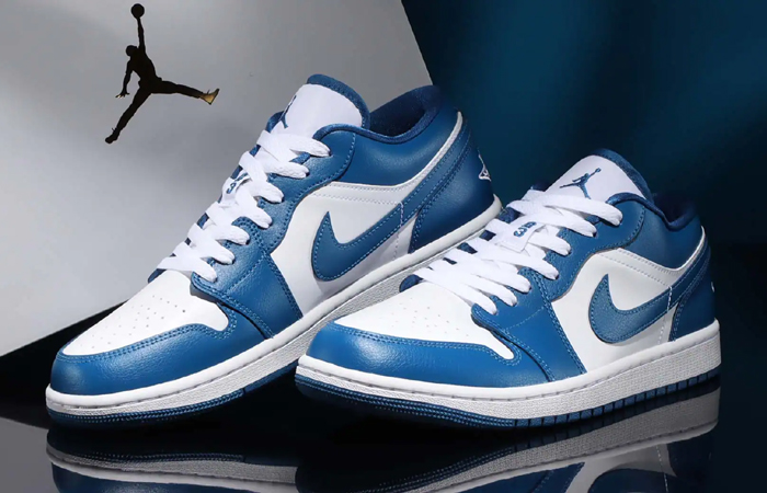 jordan 1 low white to blue