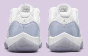 Air Jordan 11 Low White Pure Violet Womens AH7860-101 back