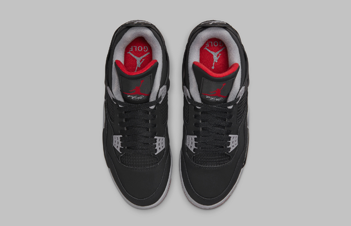 Air Jordan 4 Golf Bred CU9981-002 up