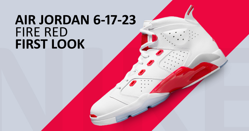 Air Jordan 6-17-23 Set to Release in a Fire Red Theme featured image