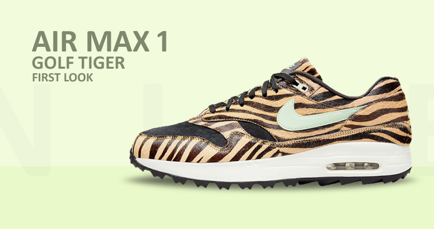 Amazing Looking Nike Air Max 1 Golf Tiger is Aroung the Corner featured image