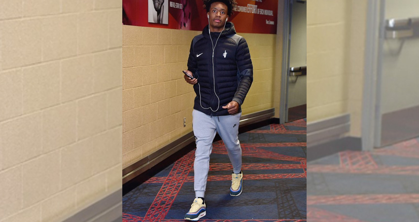 Collin Sexton spotted with Air Max 97