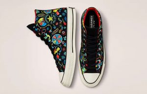 Converse Chuck 70 Peace & Unity Black Multi 172259C up