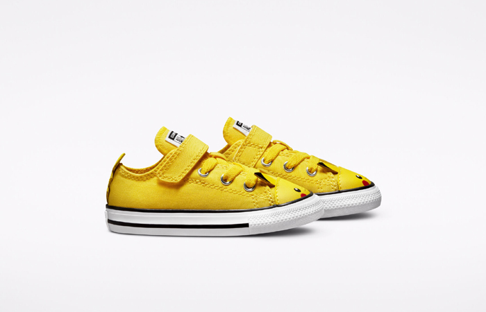 Converse Pokémon Pikachu Chuck Taylor Yellow Toddler A01231C right