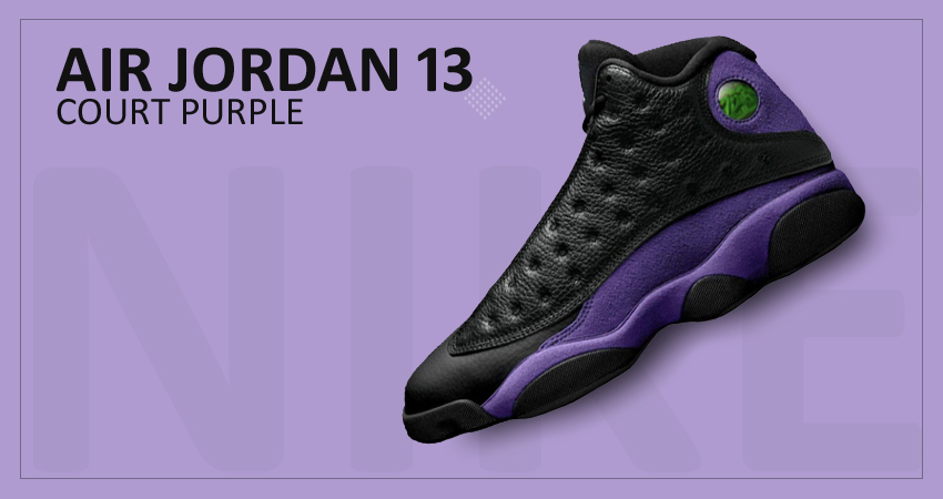 Court Purple Air Jordan 13 Showing Mike Bibby PE Vibes