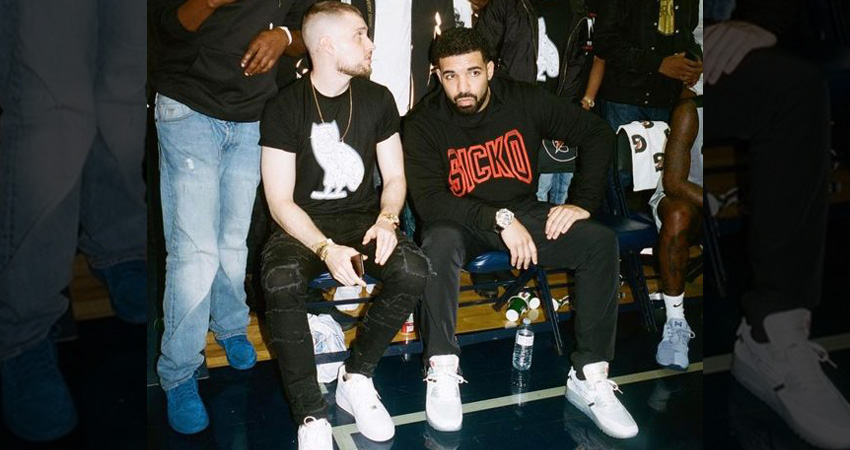 Drake Graham spotted with Air max 90
