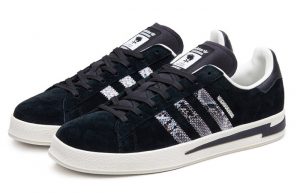 Invincible x Neighborhood adidas Campus Black front corner