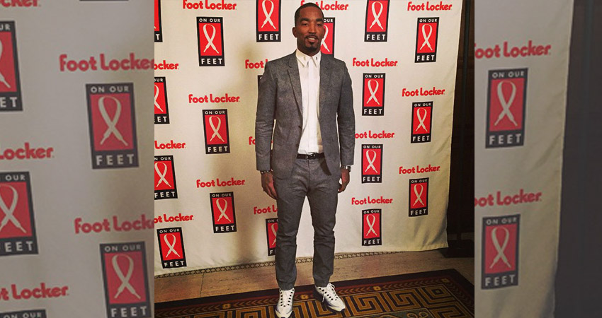 JR Smith spotted with air max 95