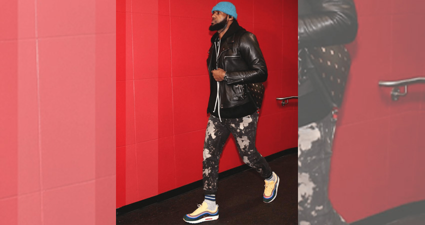 Lebron James spotted with Air Max 97