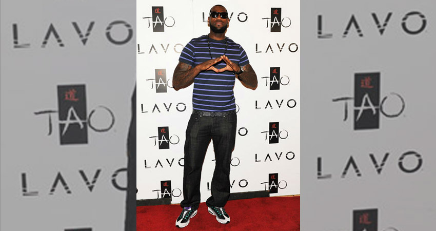 Lebron James spotted with air max 95