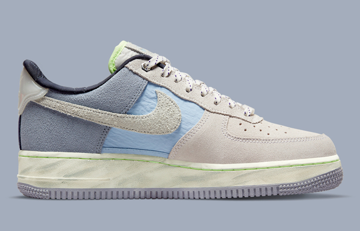 Nike Air Force 1 07 LX Mountain White Grey Womens DO2339-114 right