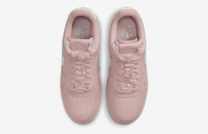 Nike Air Force 1 07 Womens Pink Oxford DO6724-601 up