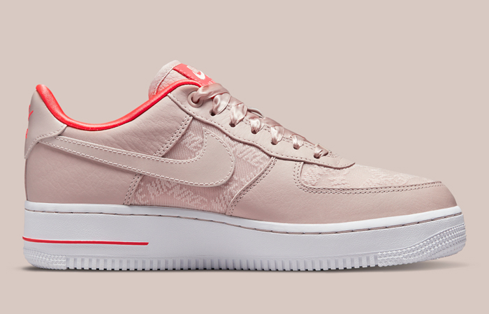 Nike Air Force 1 Low Blush Satin DQ7782-200 right