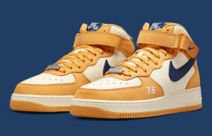 Nike Air Force 1 Mid Paris Yellow DO6729-700 front corner