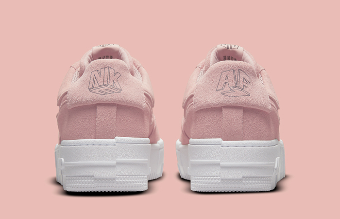 Nike Air Force 1 Pixel Pink Suede DQ5570-600 back