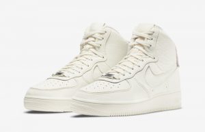 Nike Air Force 1 Strapless Sail DC3590-102 front corner