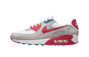 Nike Air Max 90 Athletic Club Grey Red DQ8235-001 featured image