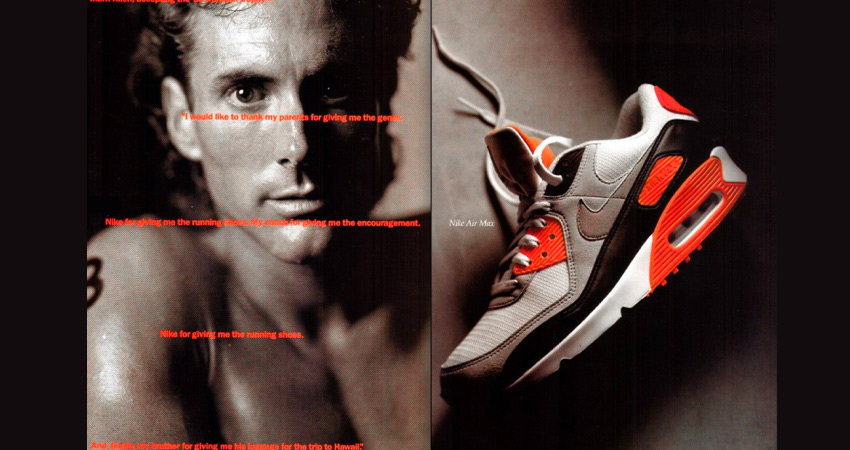 Nike Air Max 90 vintage ad