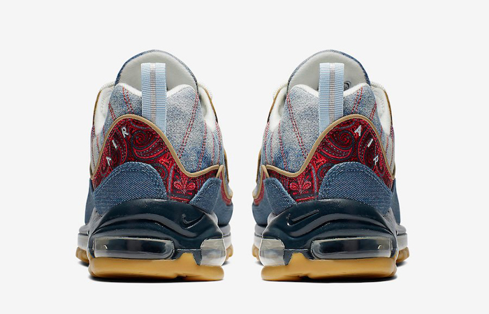 Nike Air Max 98 Wild West Light Armory Blue BV6045-400 back