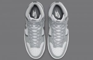 Nike Dunk High Up Grey White Womens DH3718-106 up