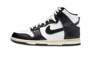 Nike Dunk High Vintage Black White DQ8581-100 featured image