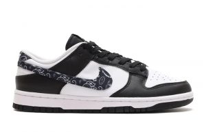 Nike Dunk Low Essential Paisley Black Womens DH4401-100 right