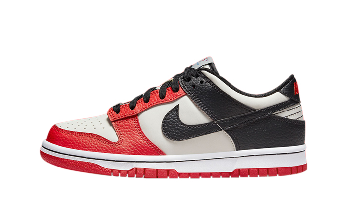 Nike Dunk Low Sail Chile Red Older Kids DO6288-100 featured image
