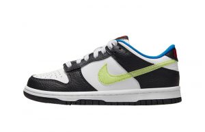 Nike Dunk Low White Black GS DQ0977-100 featured image