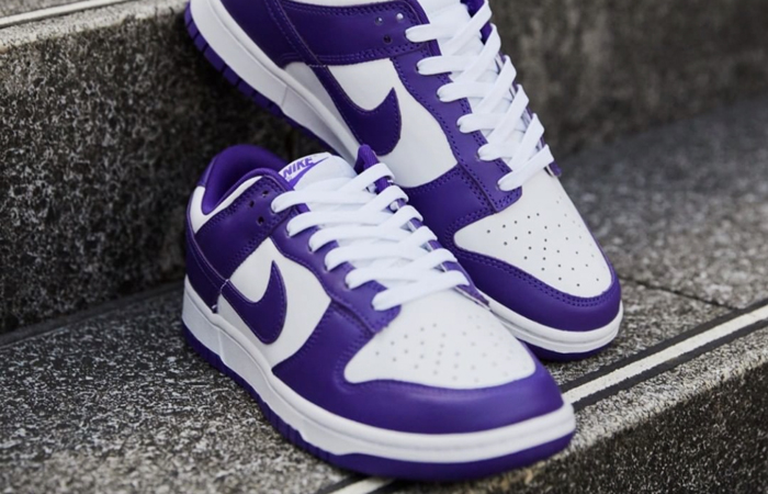 Nike Dunk Low White Court Purple DD1391-104 02