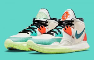 Nike Kyrie Infinity CNY 2022 White Green DH5384-001 front corner