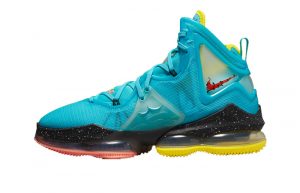 Nike LeBron 19 Christmas Teal DC9338-400 featured image