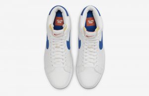 Nike SB Blazer Mid ISO White Blue DH6970-100 up