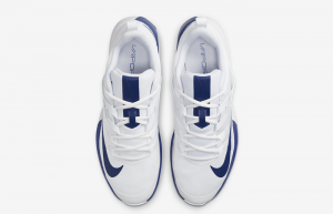 NikeCourt Vapor Lite White Deep Royal Blue DH2949-141 up