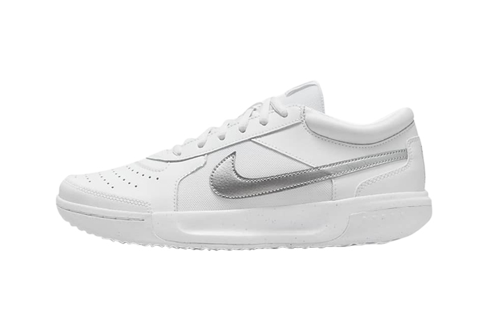 NikeCourt Zoom Lite 3 White Metallic Silver DH1042-101 featured image