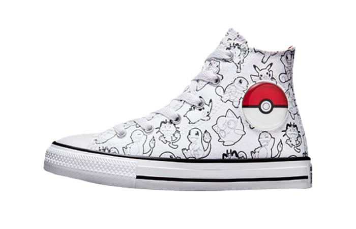 Pokemon Converse Chuck Taylor Poke Ball Younger Kids A01230C featured image